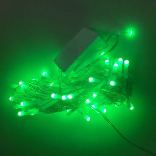 DÂY ĐÈN LED 10M 100 BÓNG MÀU XANH LÁ IC LỚN