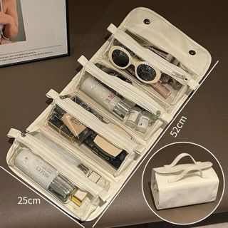 Túi tinh mỹ phẩm cá nhân gấp gọn 4 ngăn ( Kiện 100 cái)