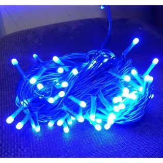 DÂY ĐÈN LED 10M 100 BÓNG MÀU XANH DƯƠNG IC LỚN