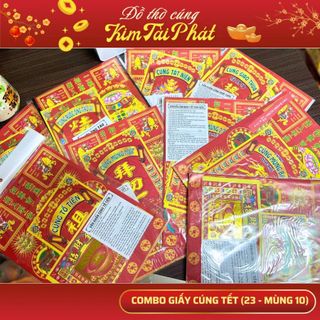 Bộ Giấy Cúng các loại trọn bộ Kèm Văn Khấn, Hàng Đài Loan Việt Hóa, Đẹp Xịn, Chuyên Đồ Thờ Cúng - Đồ Thờ Kim Tài Phát