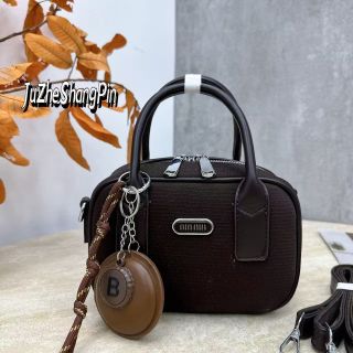 Túi xách tay đeo chéo hàng Quảng Châu cao cấp chất liệu da Pu loại 1 f vải nhung sang trọng