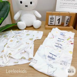 Set 10 áo cộc tay Petit đẹp mềm mại size 1-2-3 cho bé