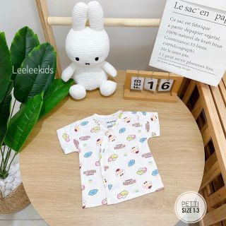 Set 10 áo cộc tay Petit đẹp mềm mại size 1-2-3 cho bé