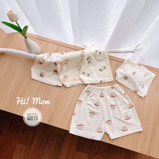 Set 10 quần đùi Petit đẹp mềm mại size 1-2-3 cho bé