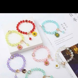 Chuỗi đeo tay hoa cúc vòng tay xinhhhh