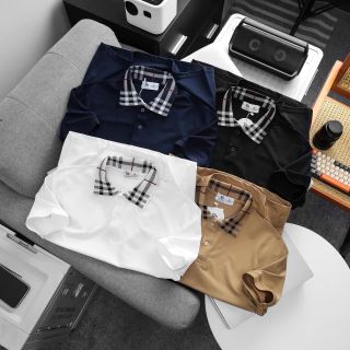 Áo cổ trụ-áo cổ bẻ nam