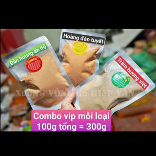 Combo siêu vip 3 loại bột gỗ quý của việt nam