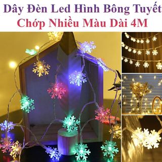 Đèn nháy hoa tuyết 4M