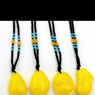 Dây chuyền kèm mặt vòng đeo cổ phong thủy