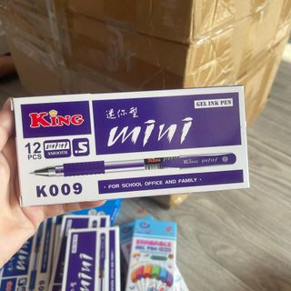 HỘP 12 CÂY BÚT GEL KING K009 - LADY'S PASSION