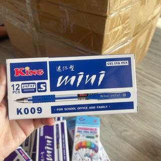 HỘP 12 CÂY BÚT GEL KING K009 - LADY'S PASSION