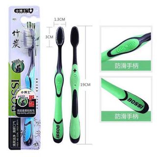 HỘP 30 BÀN CHẢI THAN TRE BOSSI HÀN QUỐC