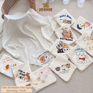 Khăn Tắm Đa Năng Xô Muslin 2 lớp Cho Bé