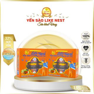 Yến chưng sẵn vị Hạt Chia 32% - Giỏ 6 mini - Like Nest