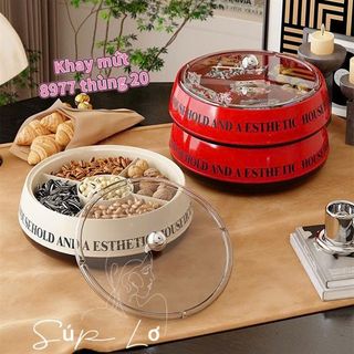 Khay Mứt Có Xoay Mika Nhựa 8977 ( THÙNG 20C )