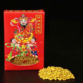 GẠO VÀNG THẦN TÀI PHONG THUỶ HẠT TO