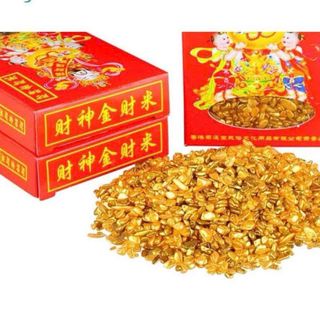 GẠO VÀNG THẦN TÀI PHONG THUỶ HẠT TO