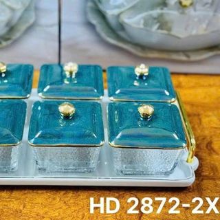 Khay Mứt Chữ Nhật Xanh HD2872-2X ( THÙNG 8C )
