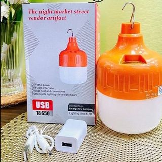 ĐÈN TÍCH ĐIỆN 120W MÀU CAM LT120TD