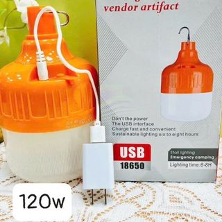 ĐÈN TÍCH ĐIỆN 120W MÀU CAM LT120TD