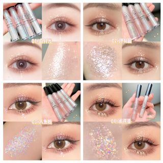 Nhũ Mắt Kim Tuyến Lameila Lấp Lánh Bền Màu Lâu Trôi Trang Điểm Mắt Tăng Độ Quyến Rũ