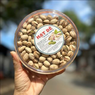 HẠT DẺ CƯỜI (HẠT DẺ MỸ) - HỘP TRÒN 500G