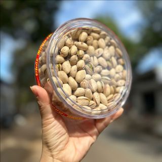 HẠT DẺ CƯỜI (HẠT DẺ MỸ) - HỘP TRÒN 500G