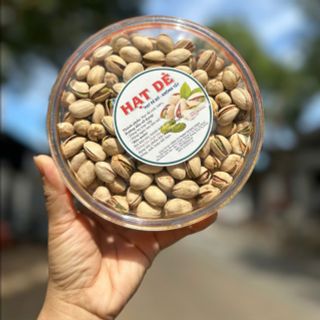 HẠT DẺ CƯỜI (HẠT DẺ MỸ) - HỘP TRÒN 500G