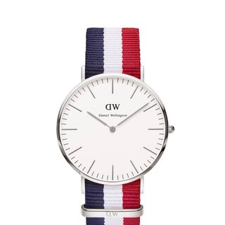 ĐỒNG HỒ NAM NỮ CAO CẤP DANIEL W CLASSIC DÂY NATO MẶT TRẮNG FULLBOX HỘP NƠ