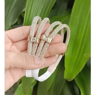 Quai giày đính đá pha lê chống tuột gót