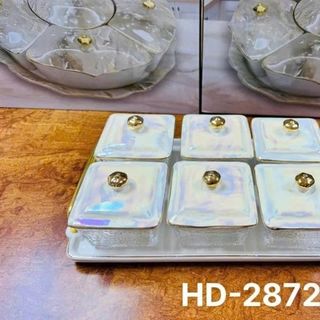 Khay Mứt Chữ Nhật 7 Sắc HD2872-2 WH ( THÙNG 8C )