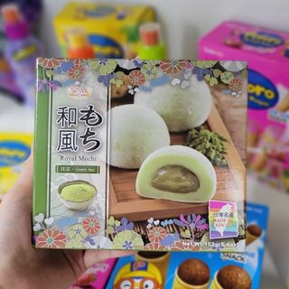 Bánh mochi Royal Family 120g nhập khẩu Đài Loan nếp dẻo,Bánh ăn vặt nhân matcha thơm ngon dinh dưỡng