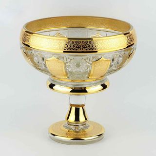 Tô Chân Bồng Khảm Vàng XM-F22 26.5CM ( THÙNG 4C )