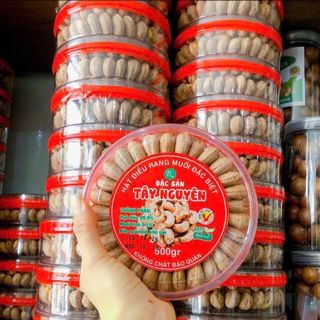 HẠT ĐIỀU XẾP HOA 500G – ĐẶC SẢN TÂY NGUYÊN CAO CẤP