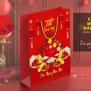 TÚI QUÀ [TẾT] DÂY BỆN  SIZE L : (42x32x13)cm