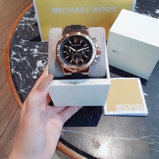 SALE RẺ ĐỒNG HỒ NAM TRUNG CẤP MICHAEL K DÂY CAO SU CHONOGRAP