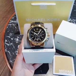 SALE RẺ ĐỒNG HỒ NAM TRUNG CẤP MICHAEL K DÂY CAO SU CHONOGRAP
