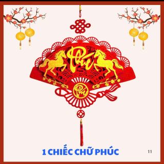 LIỄN TREO KHÁNH QUẠT (BÁT MÃ TRUY PHONG) TRANG TRÍ