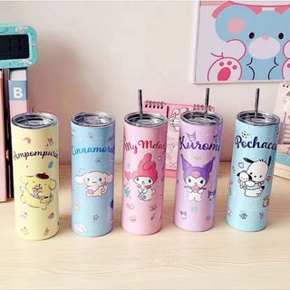 CGN Cốc Giữ Nhiệt Trụ Inox 600ml Sanrio (THÙNG 50C)