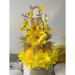 HOA MỘC LAN (17cm) TRANG TRÍ TẾT