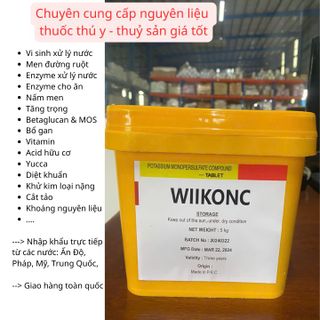WIIKONC VIÊN – Diệt khuẩn an toàn phổ rộng dạng viên sủi