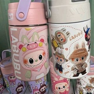 BGN Bình Giữ Nhiệt Quai Xách Labubu 550ML (THÙNG 50C)