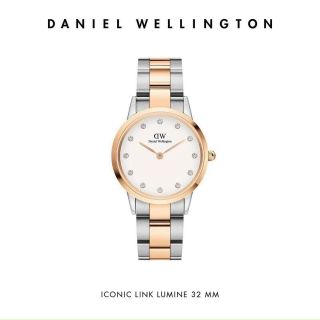 ĐỒNG HỒ NỮ CAO CẤP DANIEL W ICONIC LUMINE DAY THÉP DEMI FULLBOX HỘP NƠ