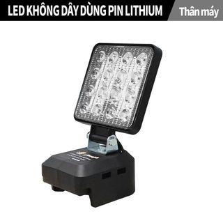 ĐÈN PIN LED 27W DÙNG PIN MÁY KHOAN
