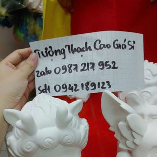 Tượng thạch cao tô tượng giá rẻ tượng thạch cao tô màu trẻ em