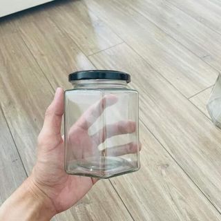 Hũ Thủy Tinh Vuông 380ml ( THÙNG 90C )