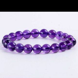 Vòng tay chuỗi vòng đeo tay nữ màu tím 8li