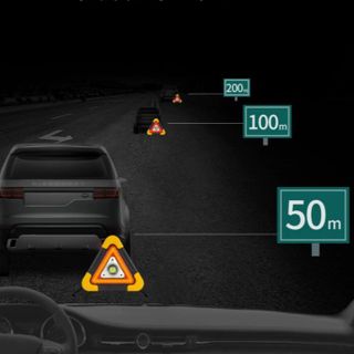 ĐÈN TAM GIÁC CẢNH BÁO NGUY HIỂM DỪNG ĐỖ XE SIÊU SÁNG LOẠI LỚN