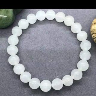 Chuỗi vòng phong cách thời trang 8li màu trắng