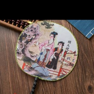 Quạt vải cổ trang mix nhiều mẫu nhe đẹp